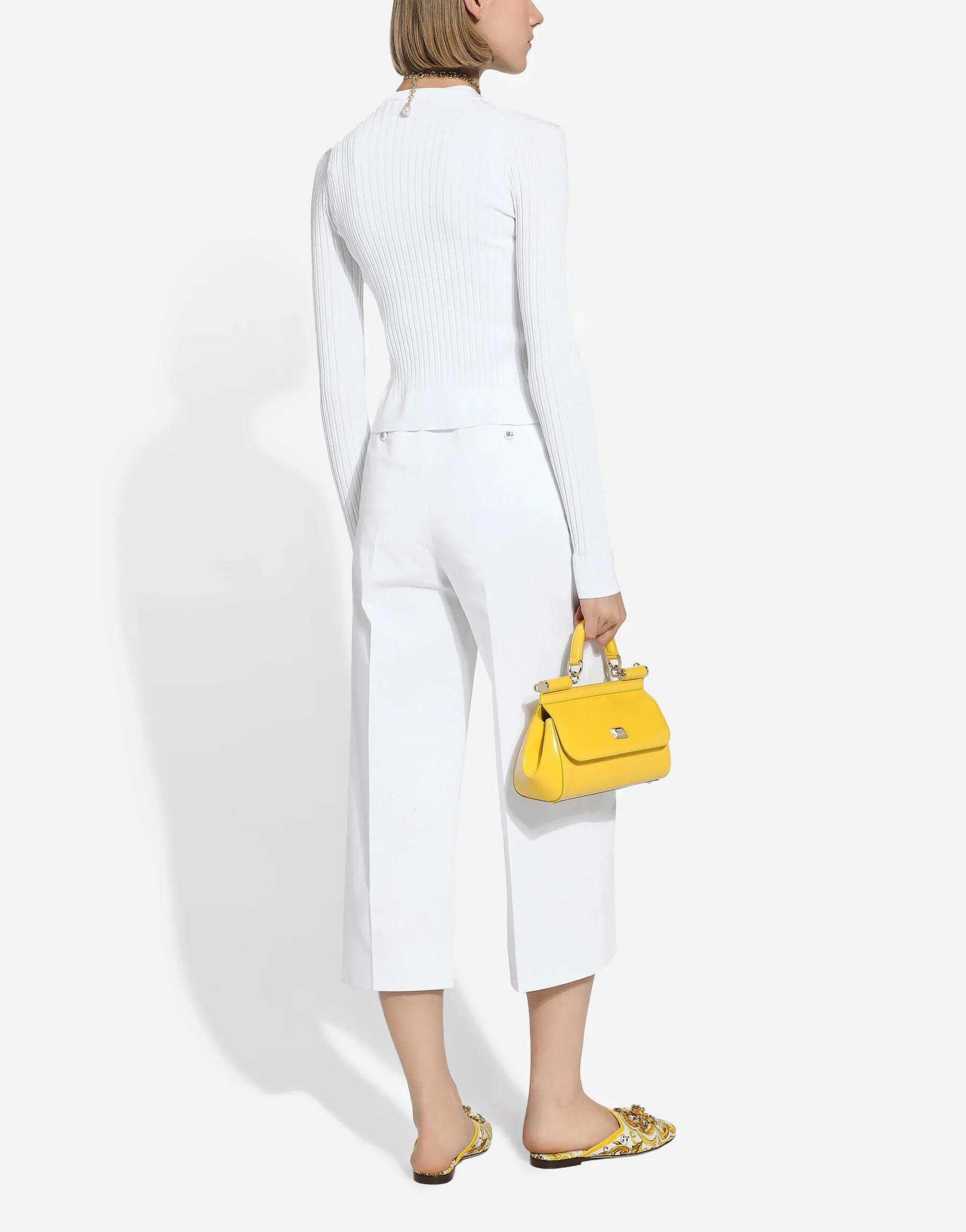 Dolce 
Gabbana Wide Leg Casual Trousers