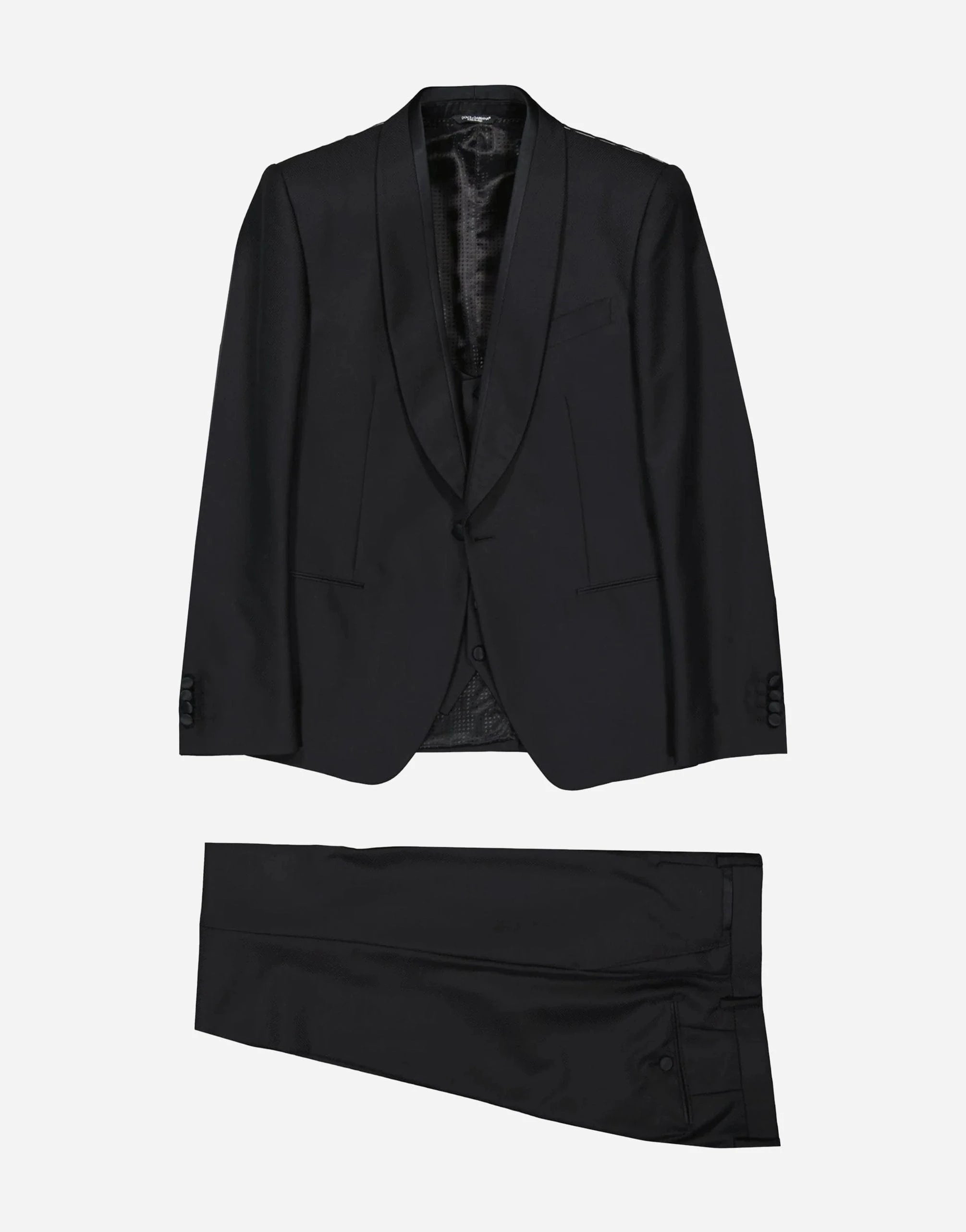 Dolce 
Gabbana Wool-Silk Blend Three-Piece Suit