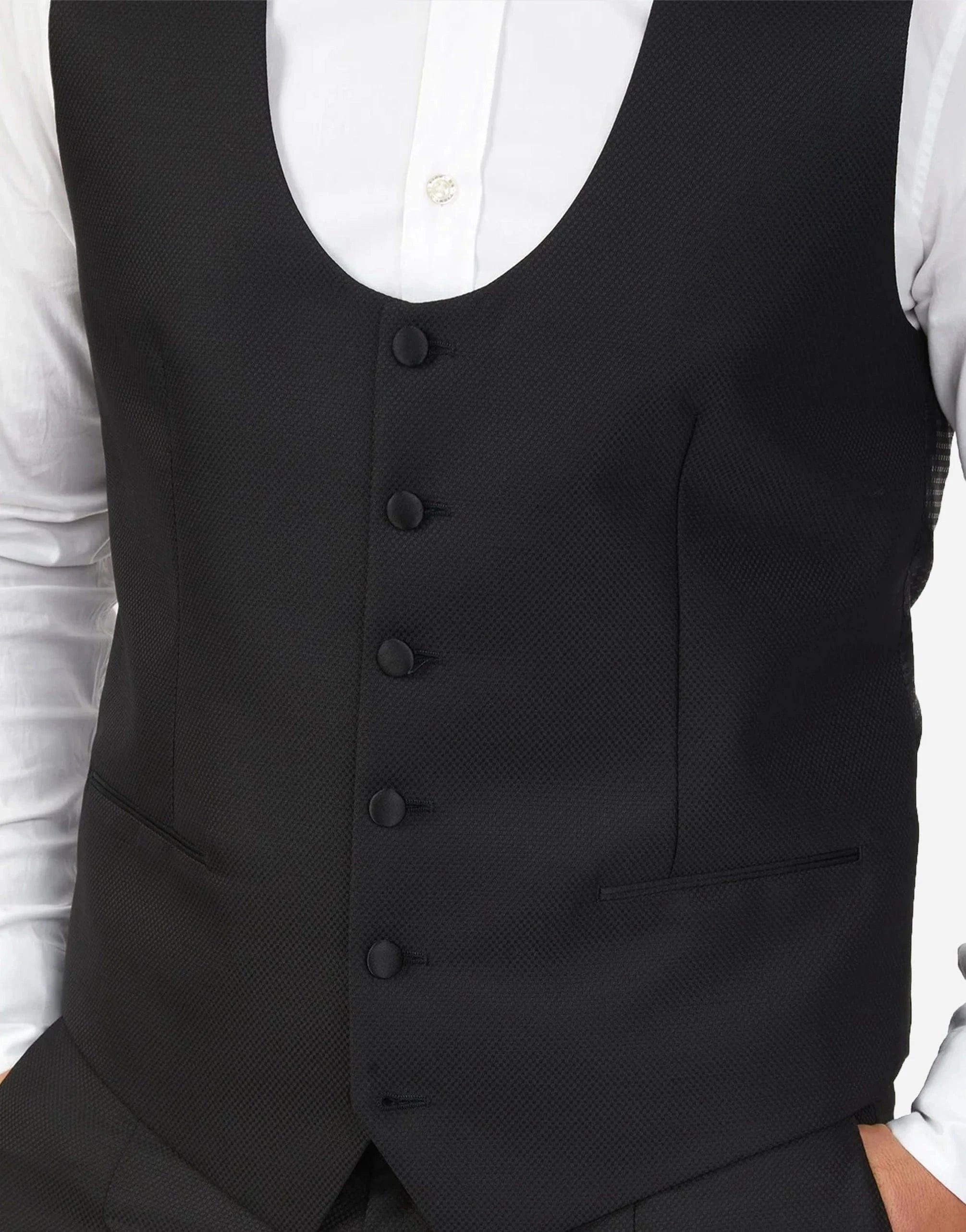 Dolce 
Gabbana Wool-Silk Blend Three-Piece Suit