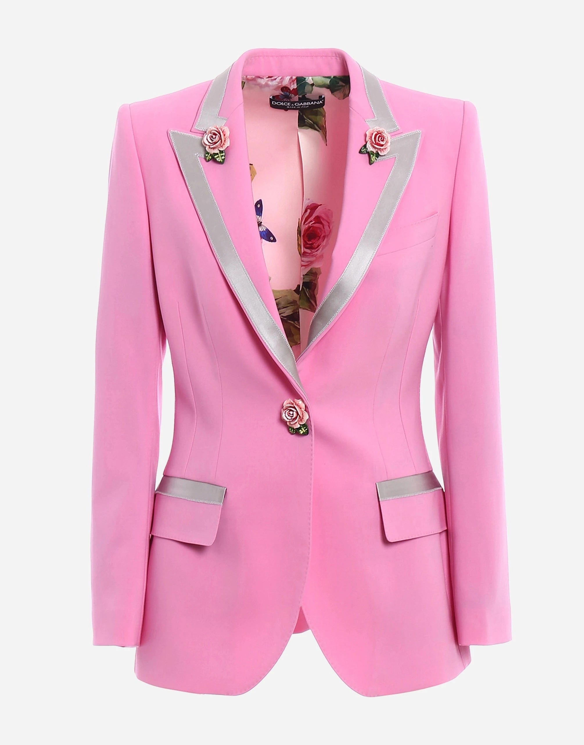 Dolce 
Gabbana Wool-Silk Blend Turlington Blazer
