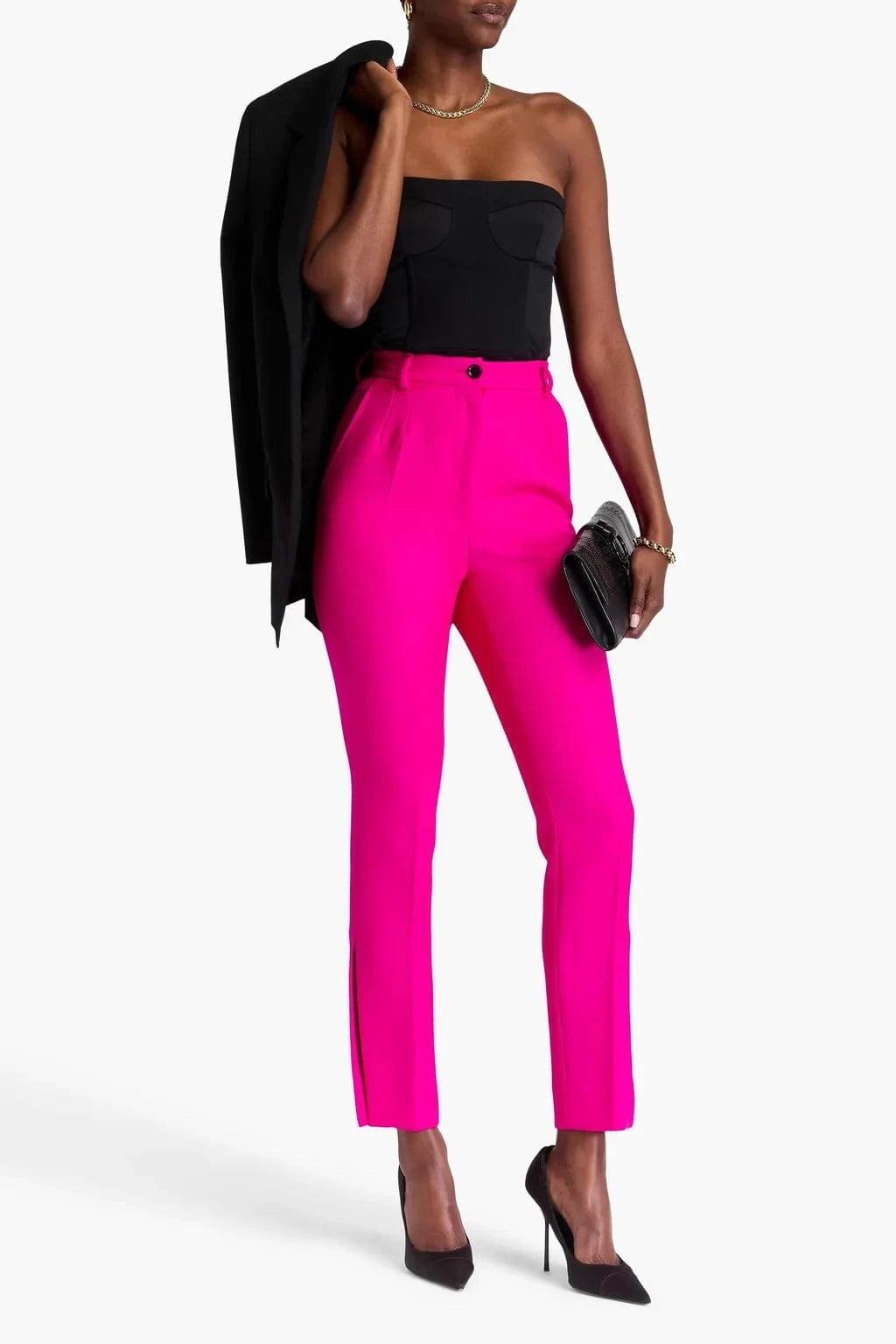 Dolce 
Gabbana Wool Slim Twill Trousers