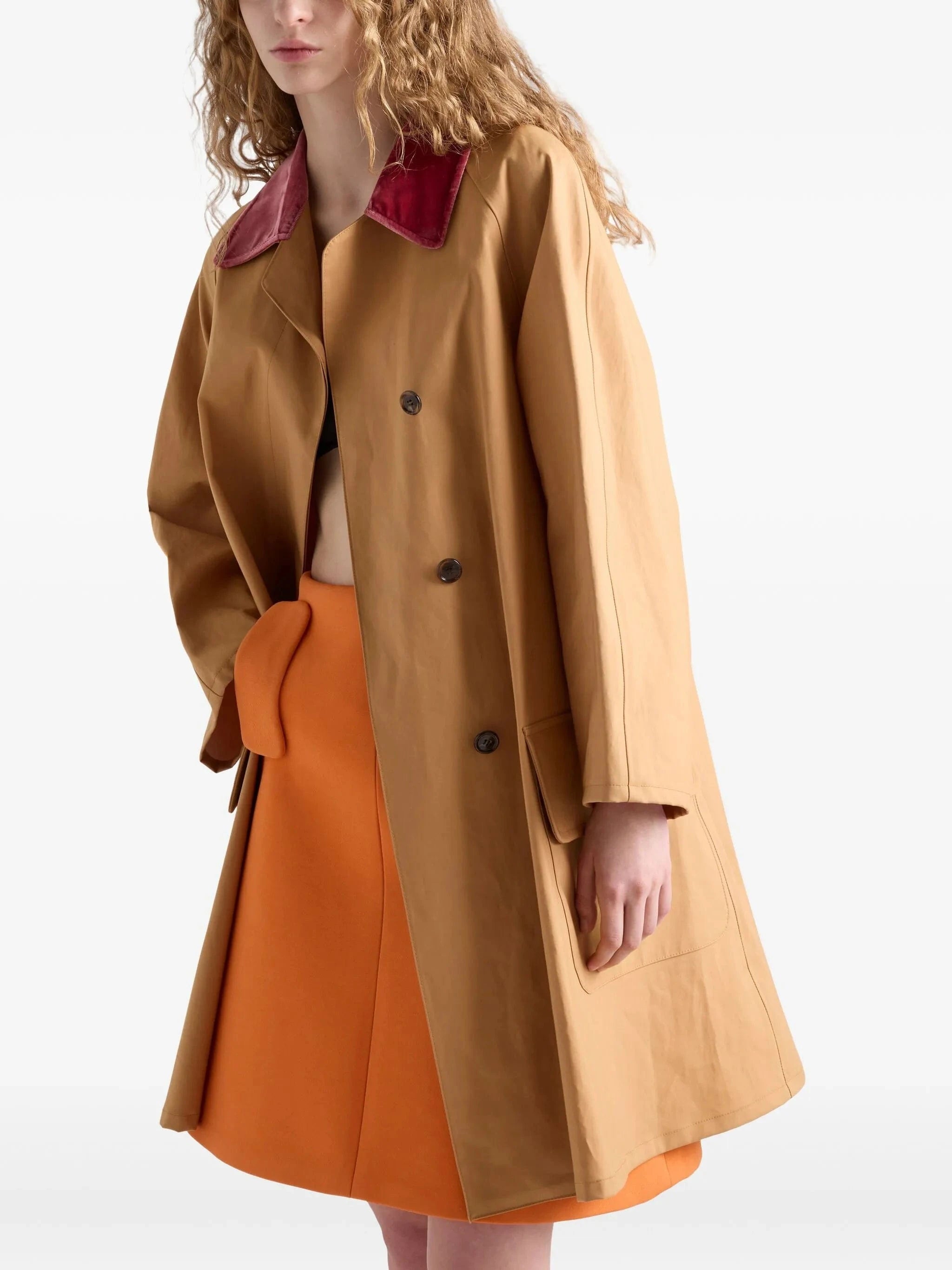 Prada Cotton Raincoat