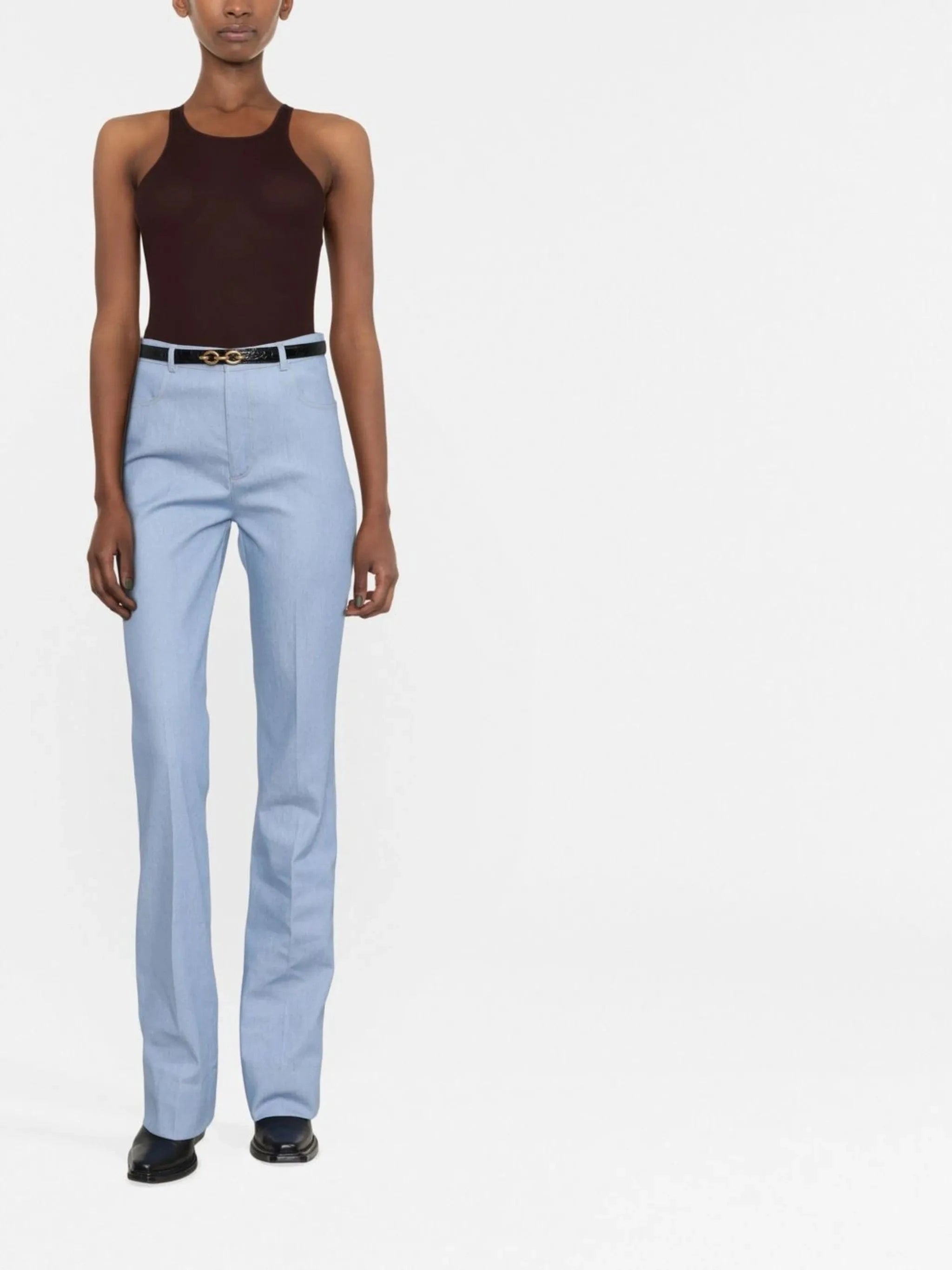 Saint Laurent Flared Denim Jeans