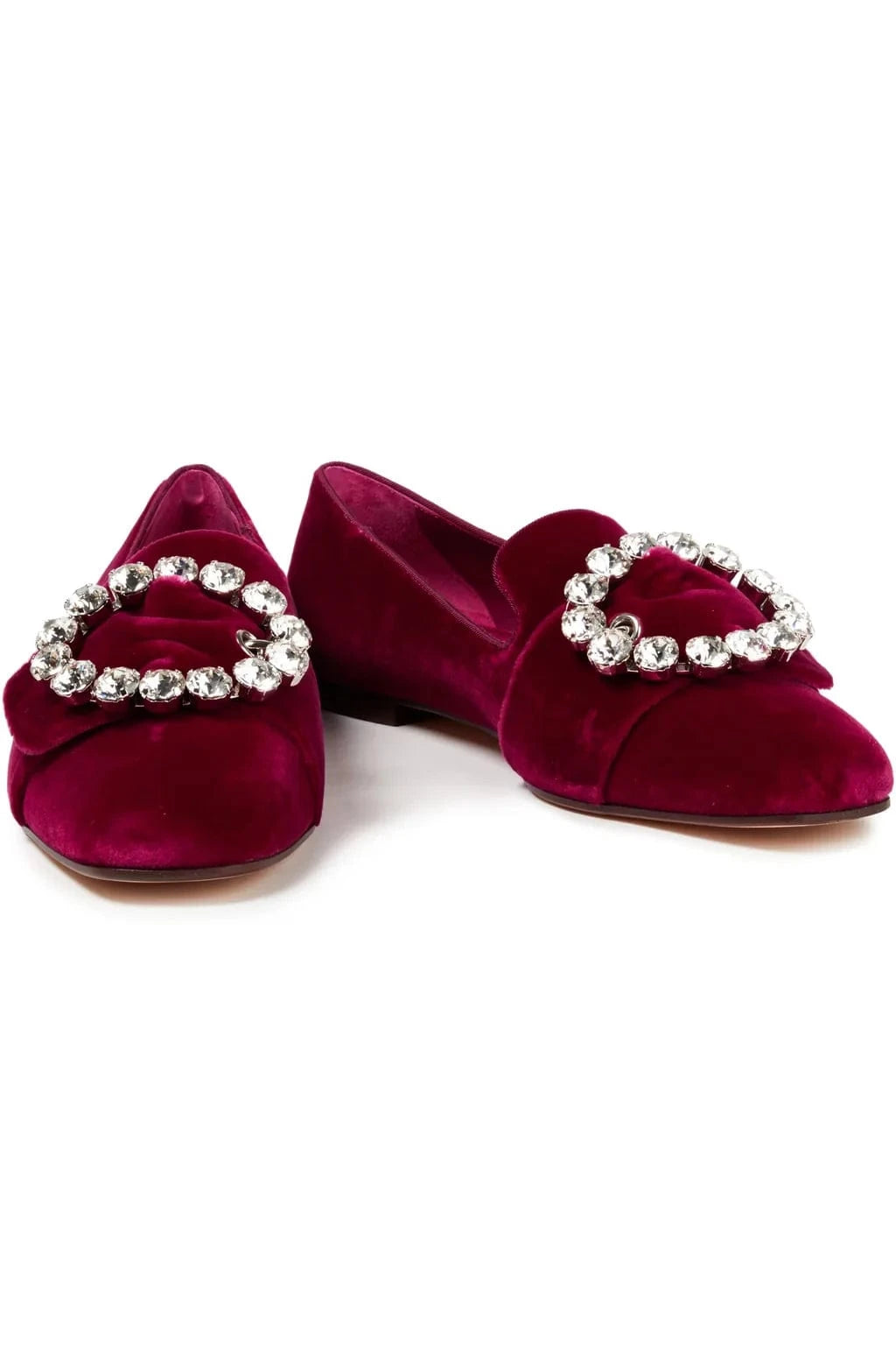 Jackie Crystal-Embellished Loafers